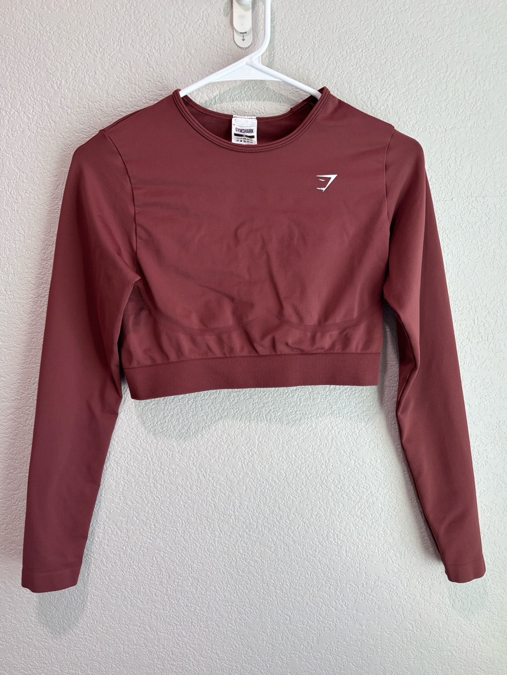 Gymshark Everyday Seamless Long Sleeve Crop Top Workout Top Women’s Size Medium
